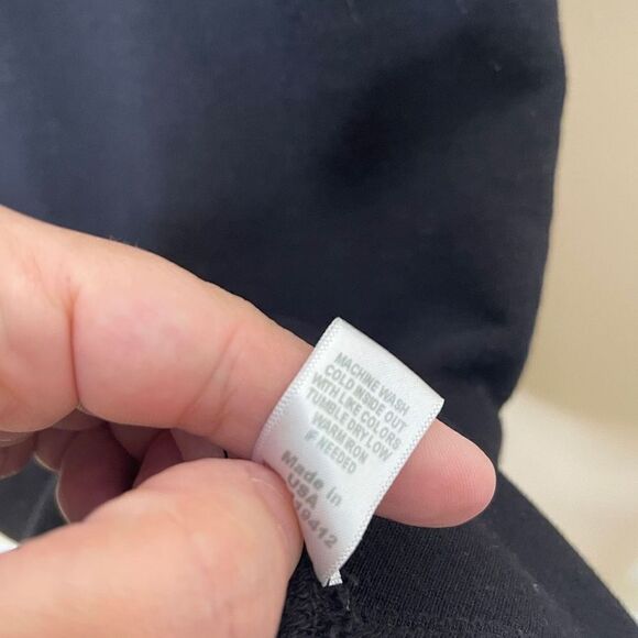 Monrow Dress Women's XS Black Bodycon Sleeveless Open Back Knee Length - Picture 6 of 11